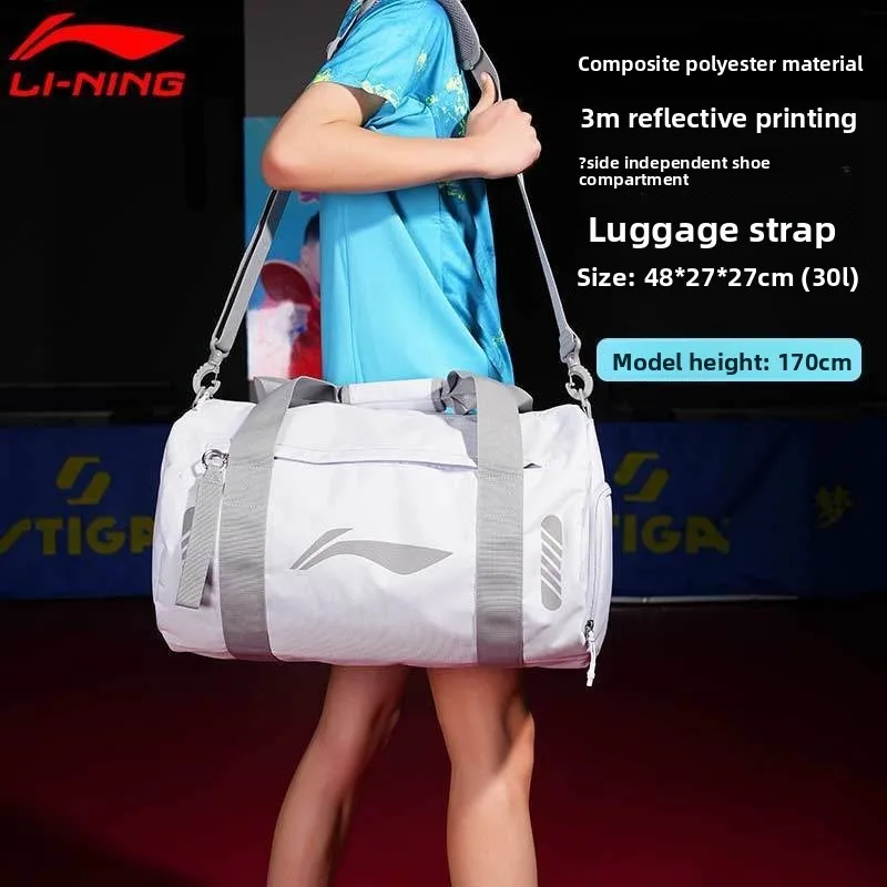 Li-Ning sports bag, same style as Sun Yingsha and Wang Manyu, national team messenger bag and backpack with large capacity - view 4