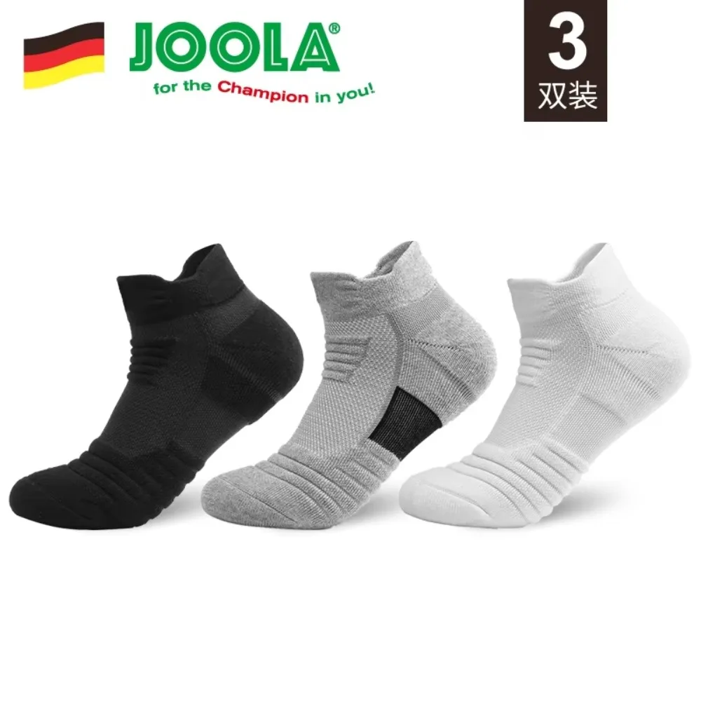 Pro Sport Socks for Men and Women, Breathable Socks, Non-Slip Socks, Short Socks, Jola Table Tennis, Gym, Original, 3 Pairs