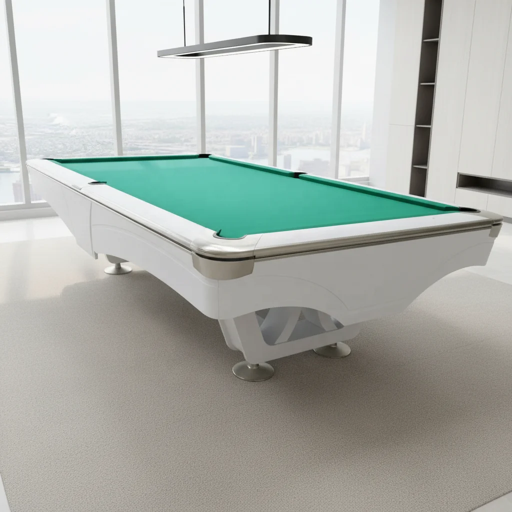 Factory sales American slate pool table for competition, professional 9-foot ball return diamond pool table, premium pool table