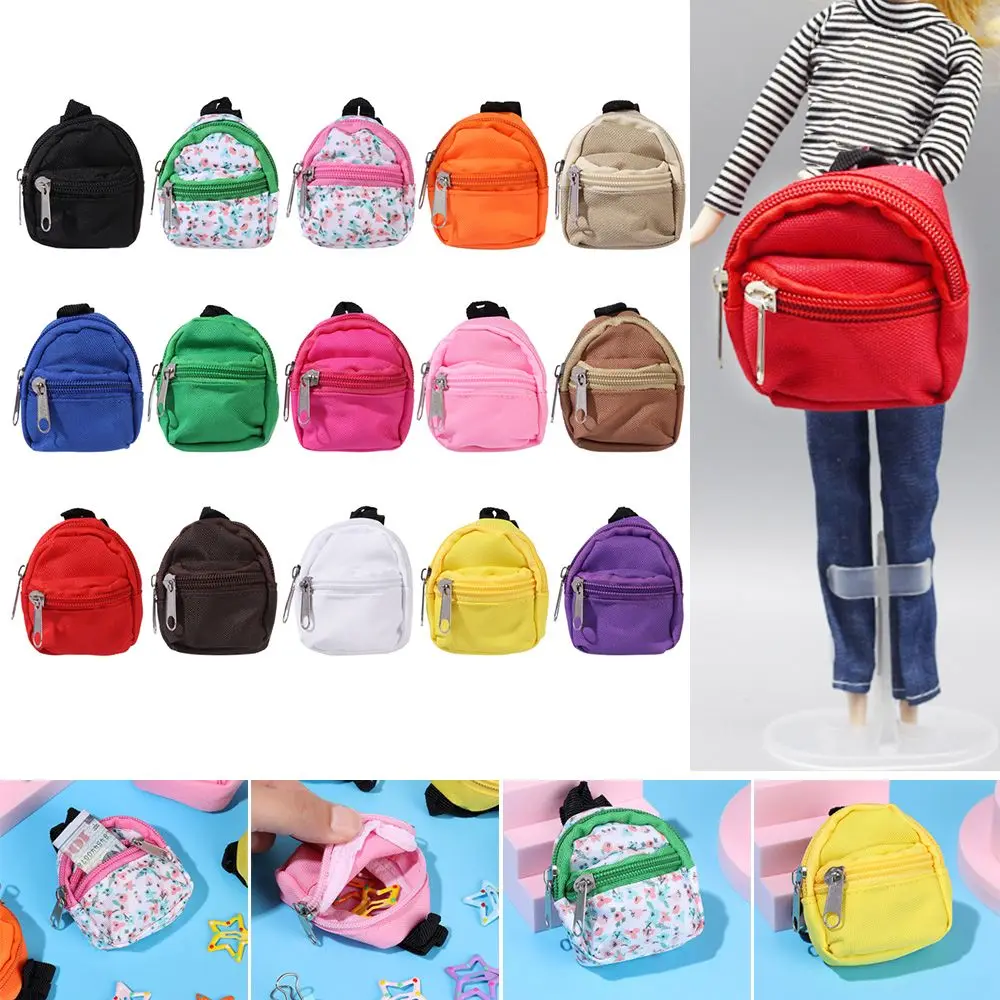 New Child Gift Keychain Mini Backpack Doll Bag Travel Case Rucksack