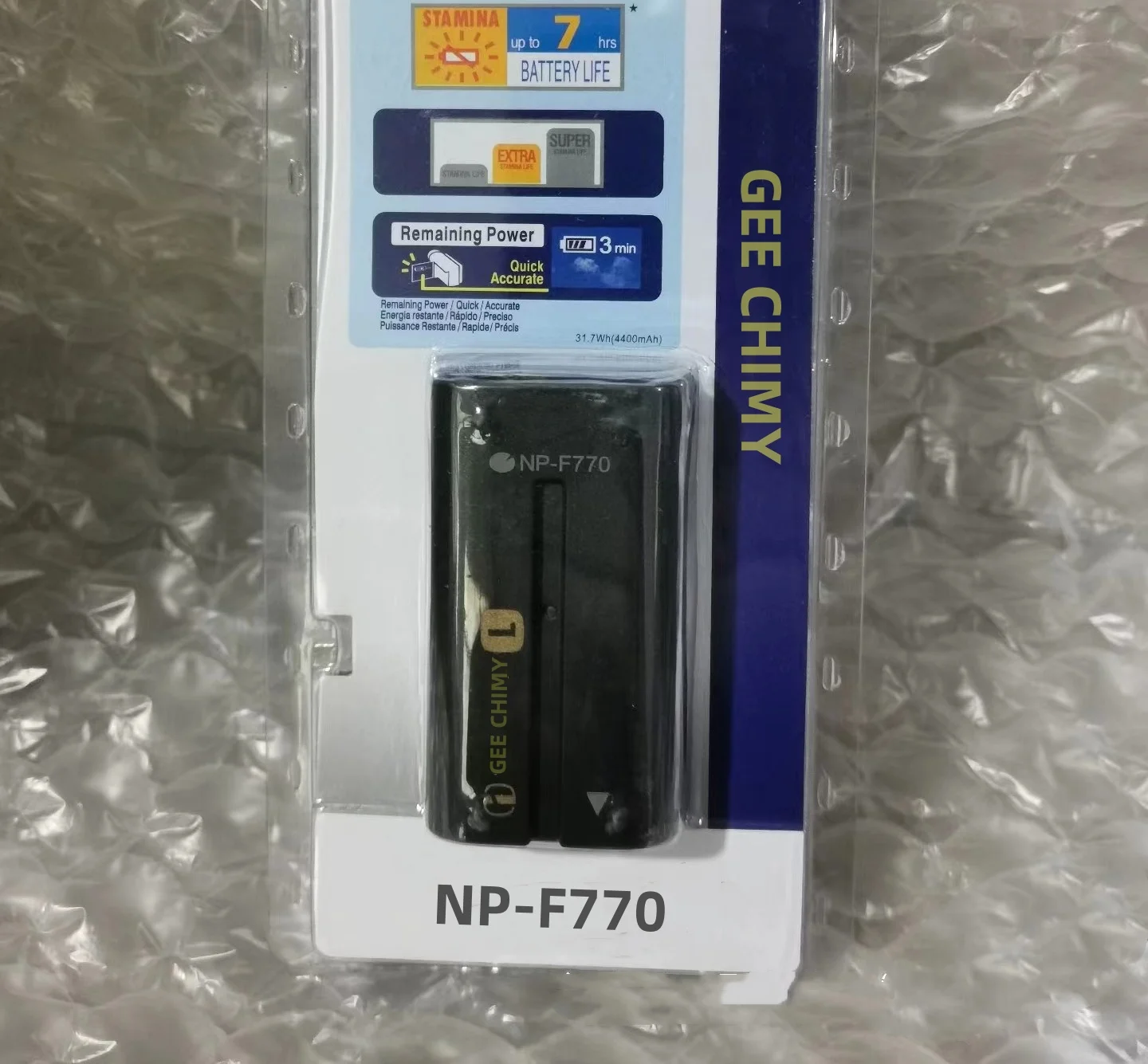 Original high-performance NP-F770 NP F770 NP F300 Camera Battery For Sony NP-F550 F570 NP-F750 YONGNUO Camera Lights USB Charger