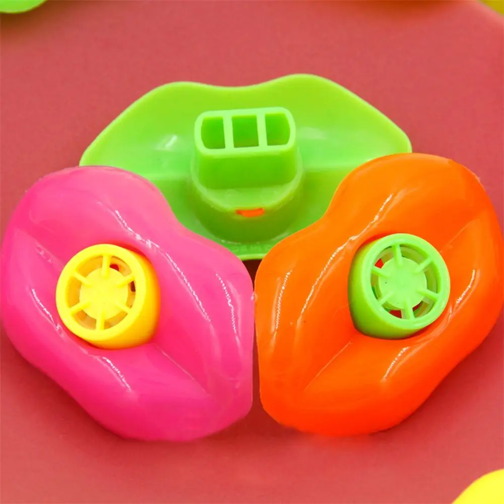 

Whistle Colorful Lucky Loot Game Prize Super Funny Gift for Mouth Lip Whistle Plastic Whistle Whistle Lip Shape Whistle