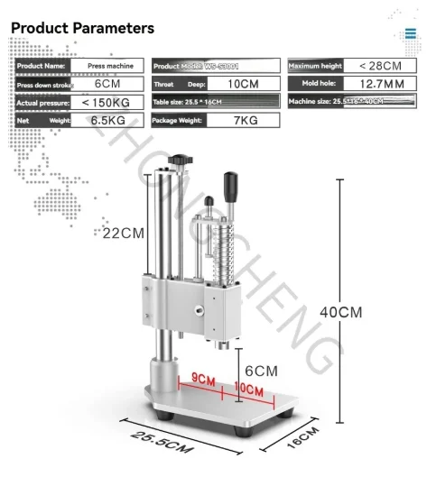 Perfume Bottle Capping and Sealing Machine Manual Sealer Nozzle Sealing Machine