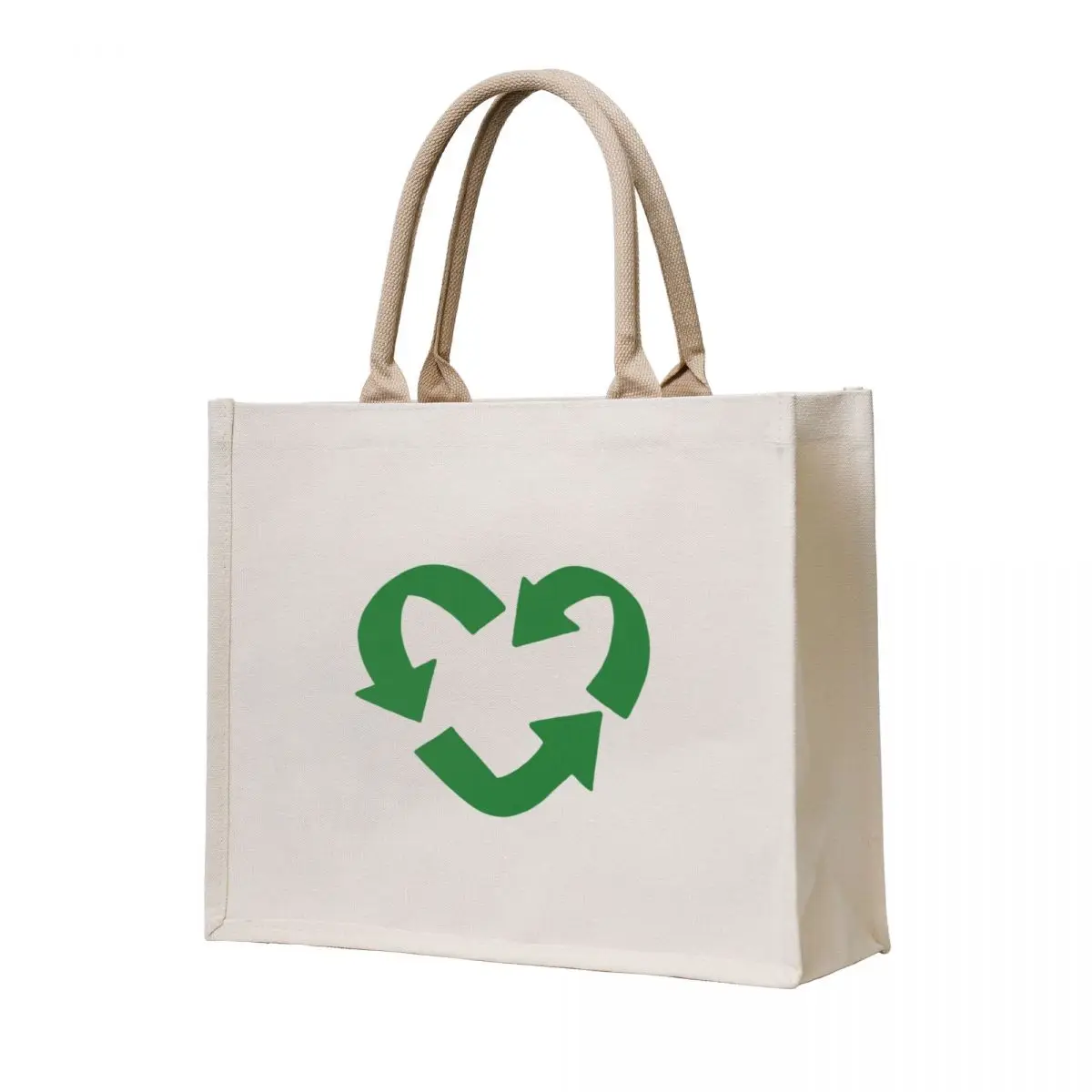 

Reduce Reuse Recycle Heart Tote Bag Woman shopper bag custom tote bag bags woman 2025 Women's