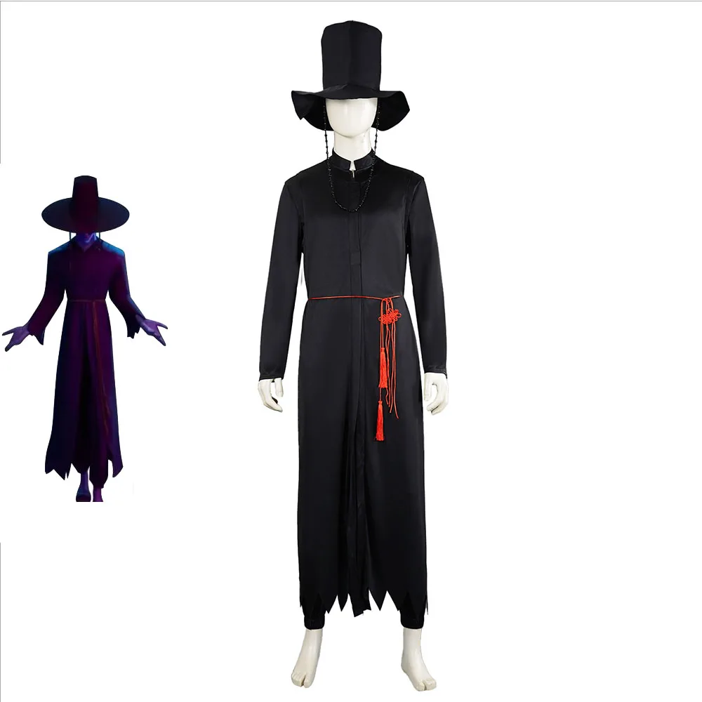 

Аниме фильм Охотники на демонов KPOP Saja Boys Jinu Косплей Костюм Ваш идол наряд для мужчин и женщин костюмы для рождественской вечеринки на Хэллоуин