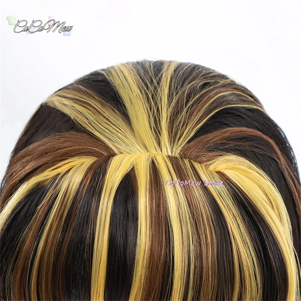 Game Cleo de Nile Wig Anime Monster High Cleo de Nile Cosplay Cute Wig Hair Heat Resistant Synthetic Women Long Wig