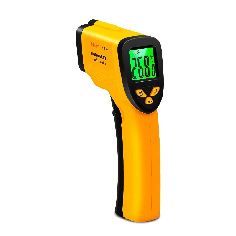 Infrared thermometer for household baking detection, high-precision oil temperature gun thermometer, industrial kitchen