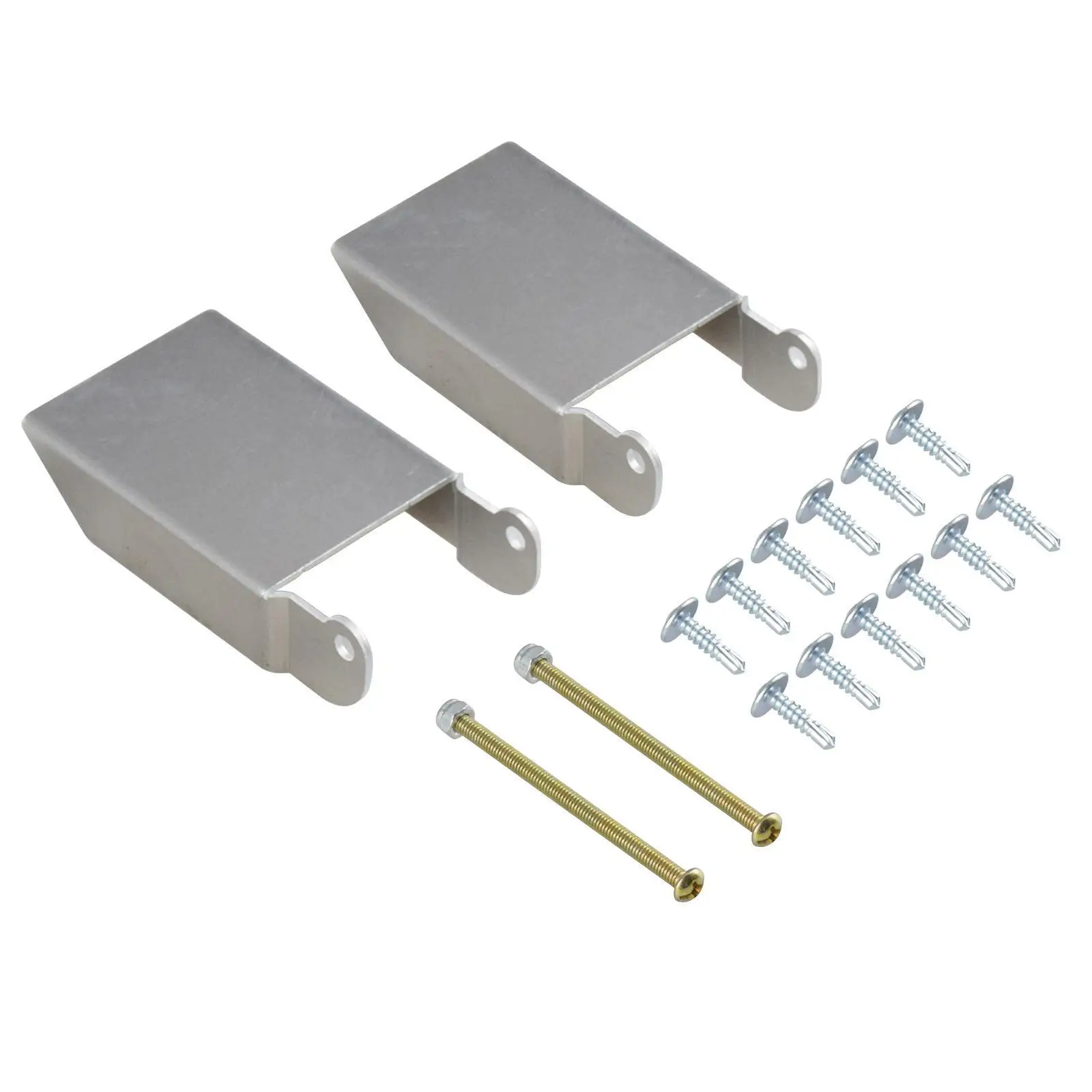 

2 Pieces Front Storage Lid Replacement Hinge Kit Metal Compatible for Polaris