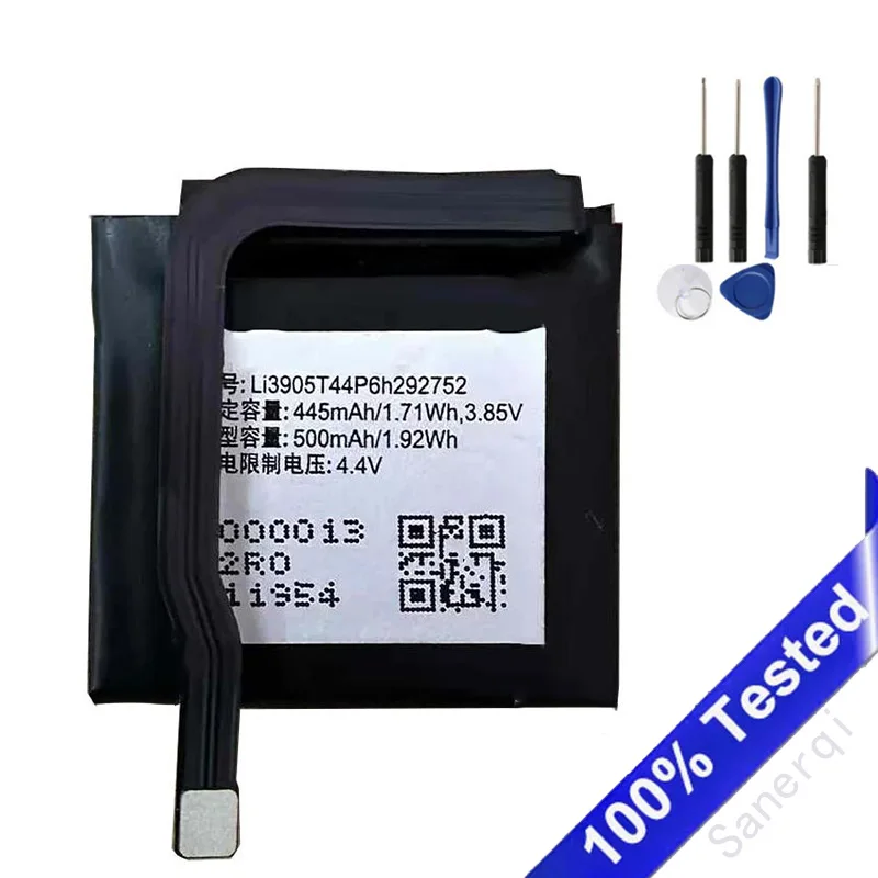 

Li3905T44P6h 292752 Сменный аккумулятор для часов Nubia Alpha SW1002, 500 мАч