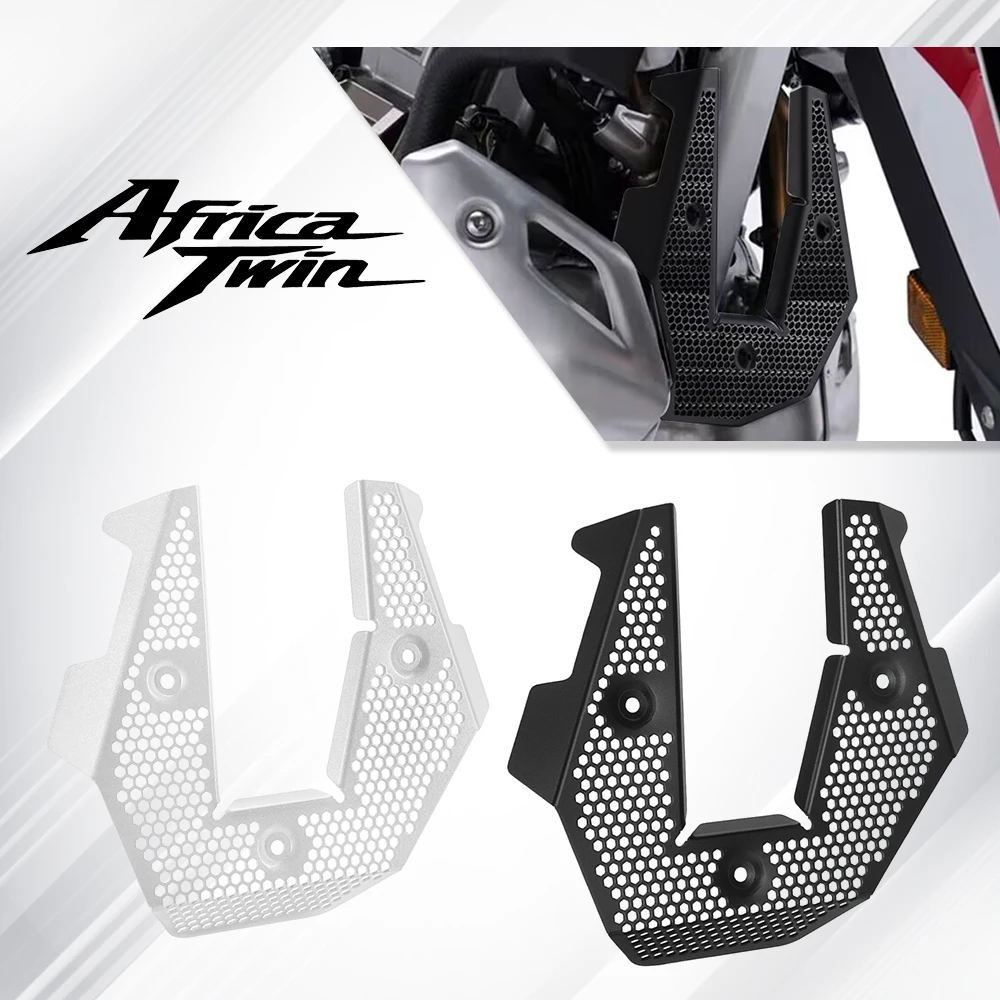 

For HONDA CRF1100L AFRICA TWIN CRF1100 CRF 1100 L 1100L 2021-2024 2023 Engine Guard Front Cover Exhaust Pipe Protector Mudguard