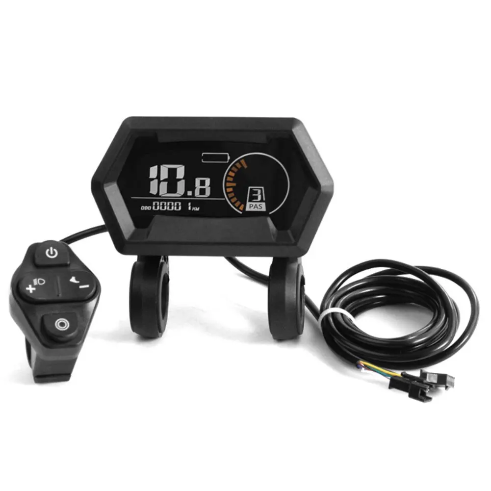 Bike Modification Ebike Display Dual Drive Indicator Easy To Install Good Compatibility For Scooter High-performance LCD