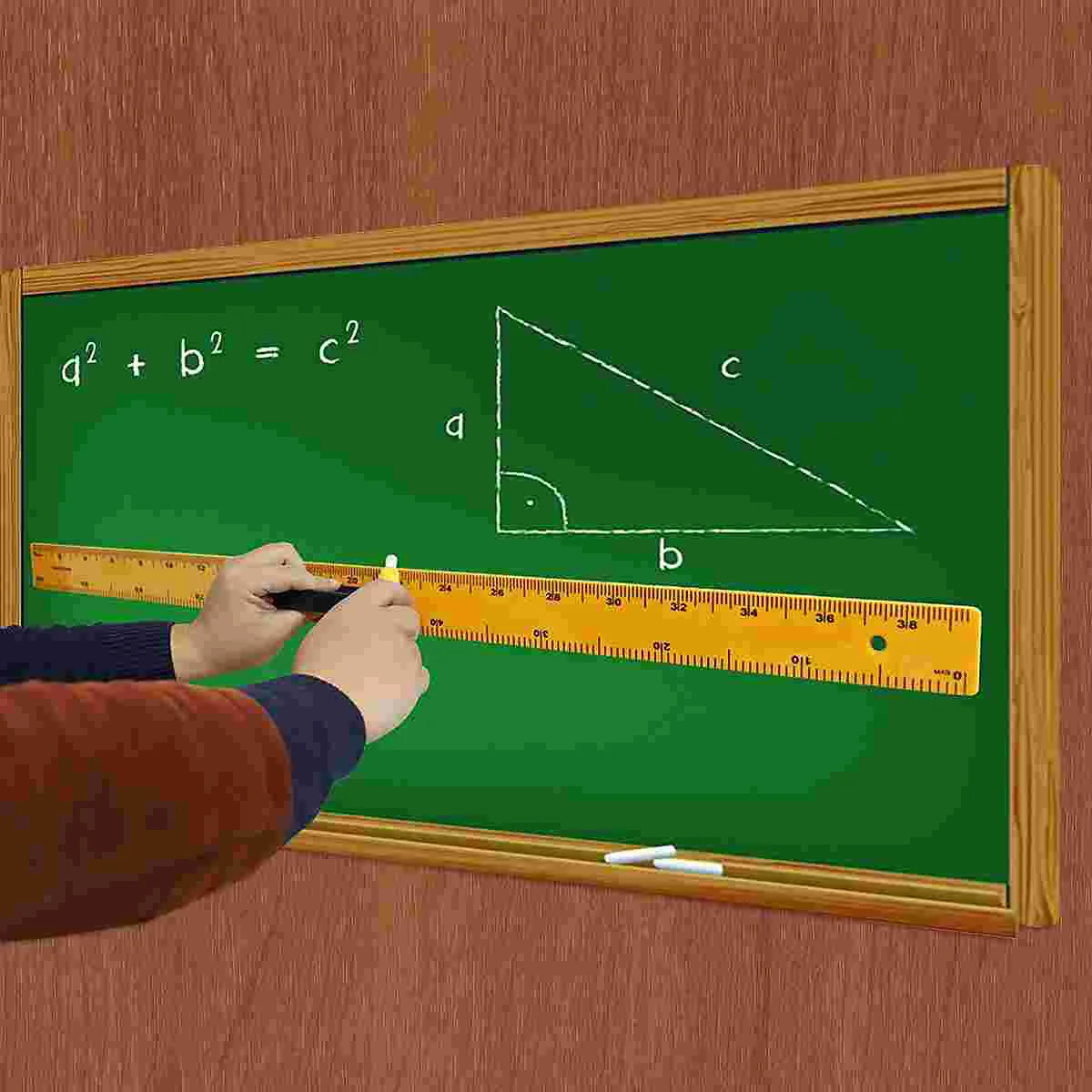 화이트보드 측정 눈금자 교육 계량기 스틱, 사무실 문구 섹션, 수학 도구