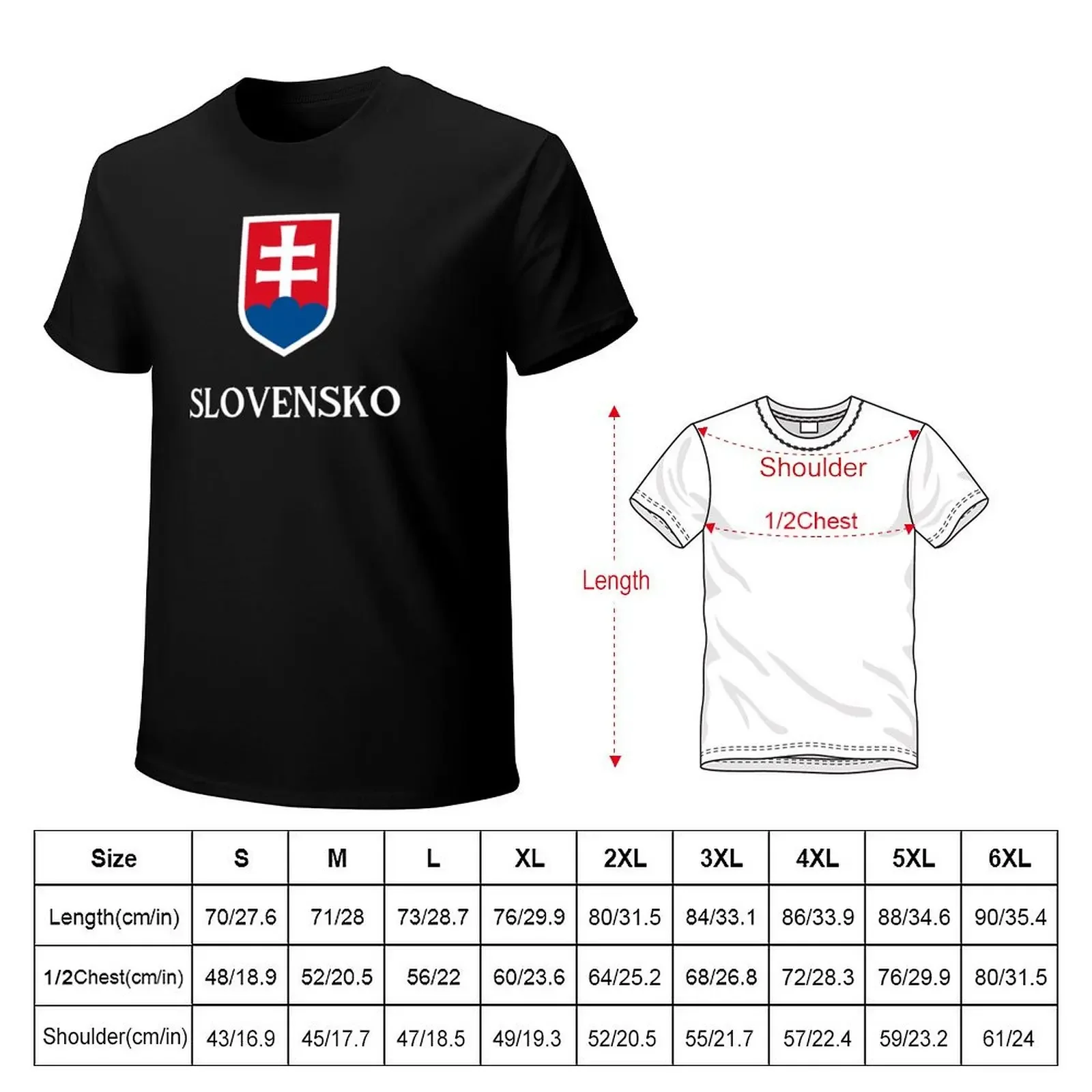 Slovensko T-Shirt plain boys animal print kawaii clothes clothes for men