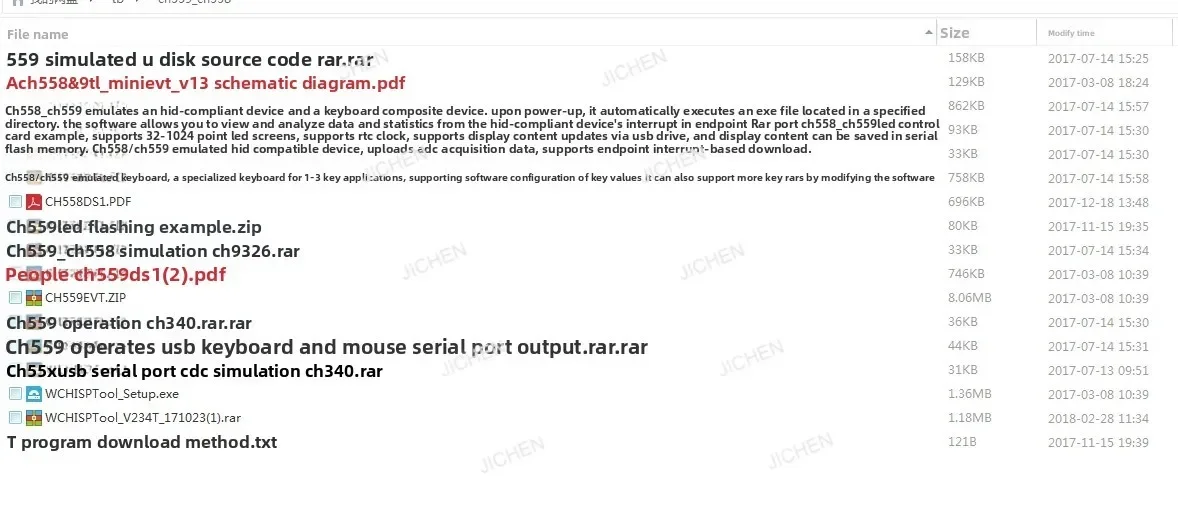 Jc Jc CH559 Develop… - image