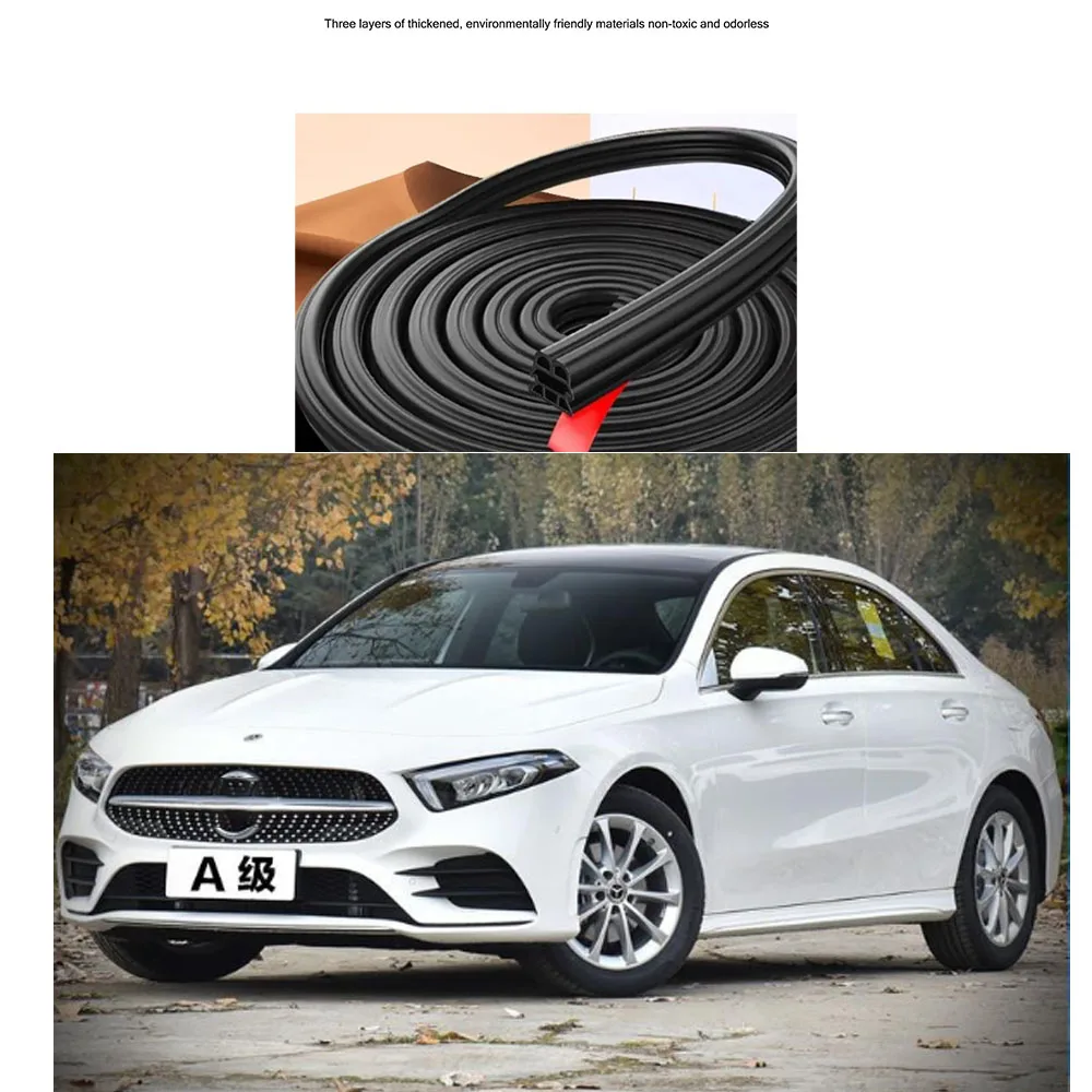 

The Door Sealing Strip Is Suitable For Mercedes Benz A A180L Car Sound Insulation Whole Car Dustproof Decoration Accessories