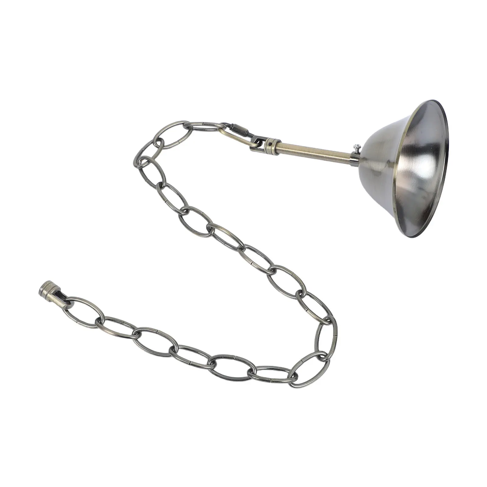 

Iron Ceiling Fan Pull Chain Decorative Bell Pendant Extender for Vintage European Lighting Fixtures Ceiling Fan Pull Chain