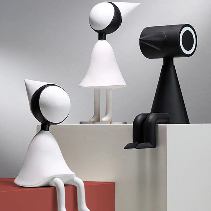 

Nordic Modern Abstract Sculpture Home Living Desk Table Decoration Home Accessories Accessories OEM