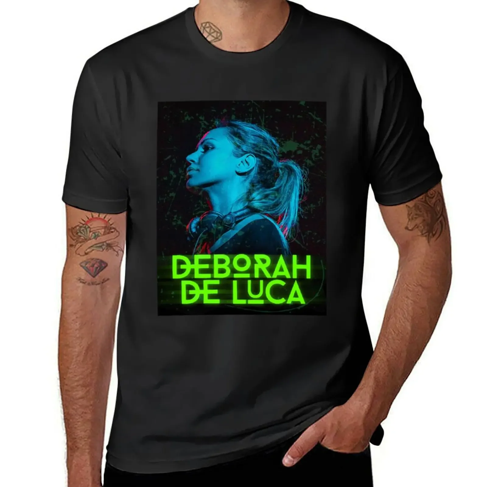 deborah de luca T-Shirt anime clothes street wear custom t shirt Short sleeve tee t shirts for men