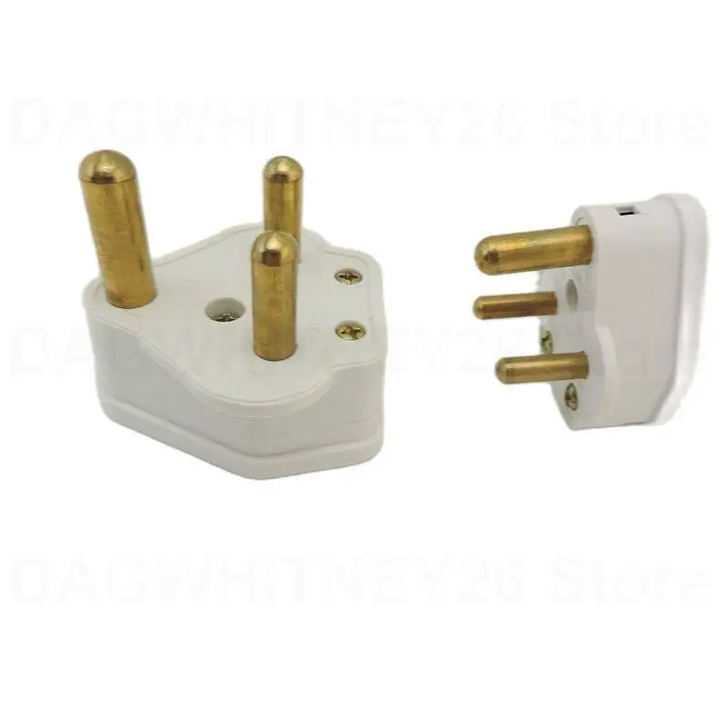 5A 15A India South africa Wiring power cord plug BS546 removable cable Connector Detachable power plug Type M/D