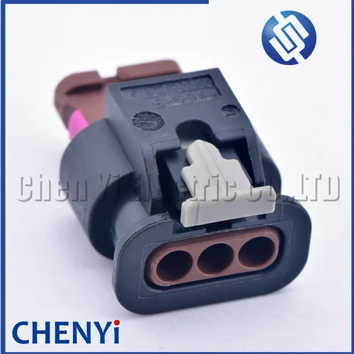 Imagen 2 del producto Conector del sensor de posición del cigüeñal del enchufe del Radar de marcha atrás del coche de 3 pines 4F 0973703 A 4F0 973 703 A para VW Audi Land Rover 2208316 -1