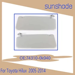 Per Toyota Hilux muslimex parasole (senza specchio cosmetico) 2005 2006 2007 0008 2009 2010 2012 2013 2014 ricambi Auto