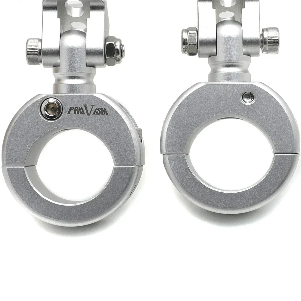 Монтажный кронштейн 28-32 мм для Honda Suzuki Kawasaki, бампер, модифицированная подставка для фар, поддержка прожектора, детали мотоцикла