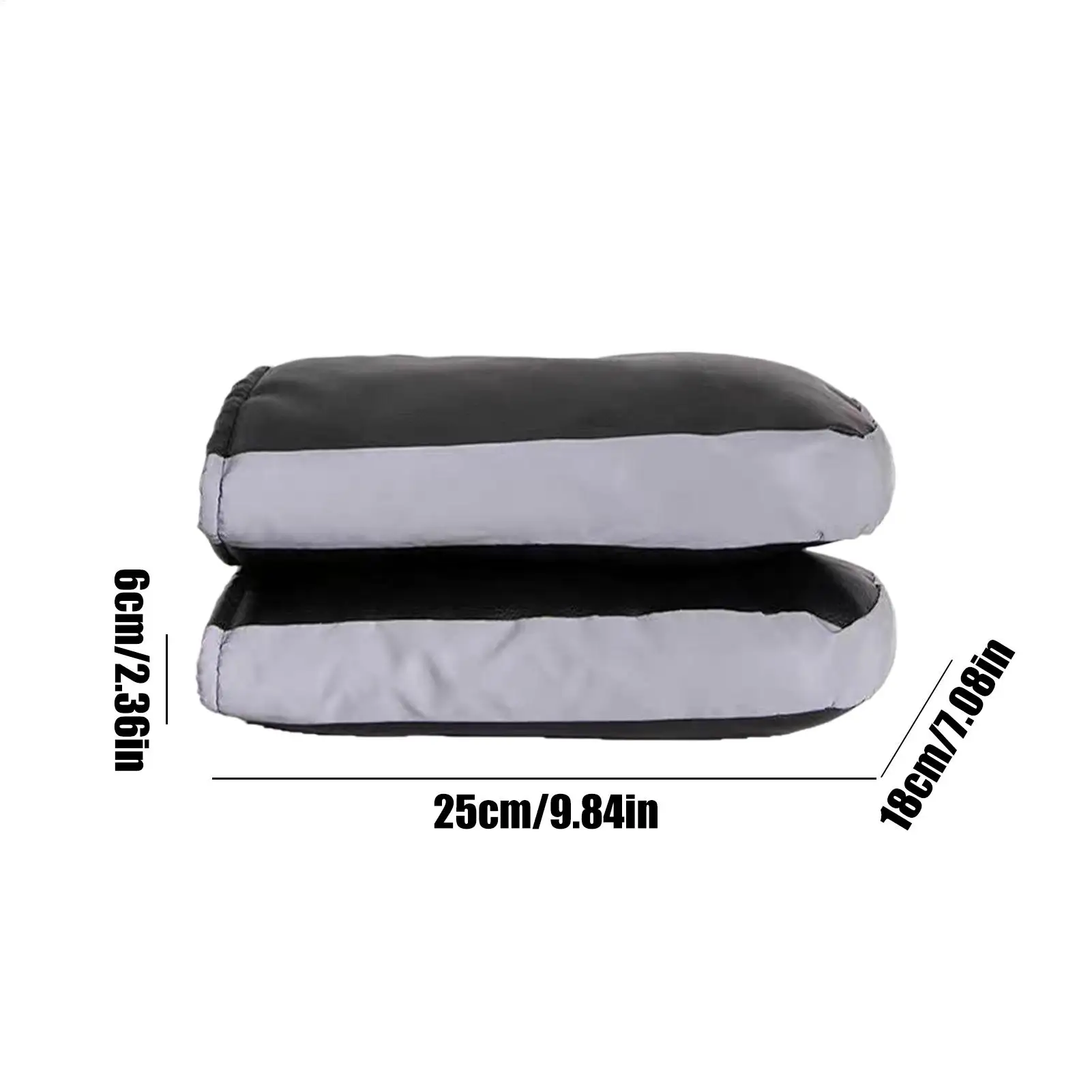 

Motorcycle Handlebar Muffs Winter Warm Glove Reflective Strips Waterproof Windproof Protection for Riding Snowmobile Scooter