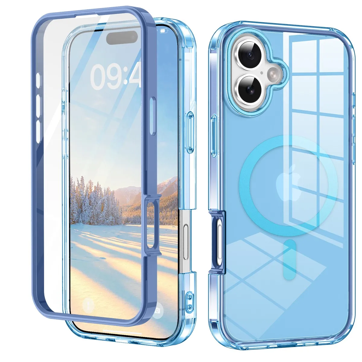 Für iPhone 17 Handyhülle, kompatibel mit MagSafe, integrierter berührungsempfindlicher, kratzfester Displayschutz für iPhone 17 2025 – Detail 7