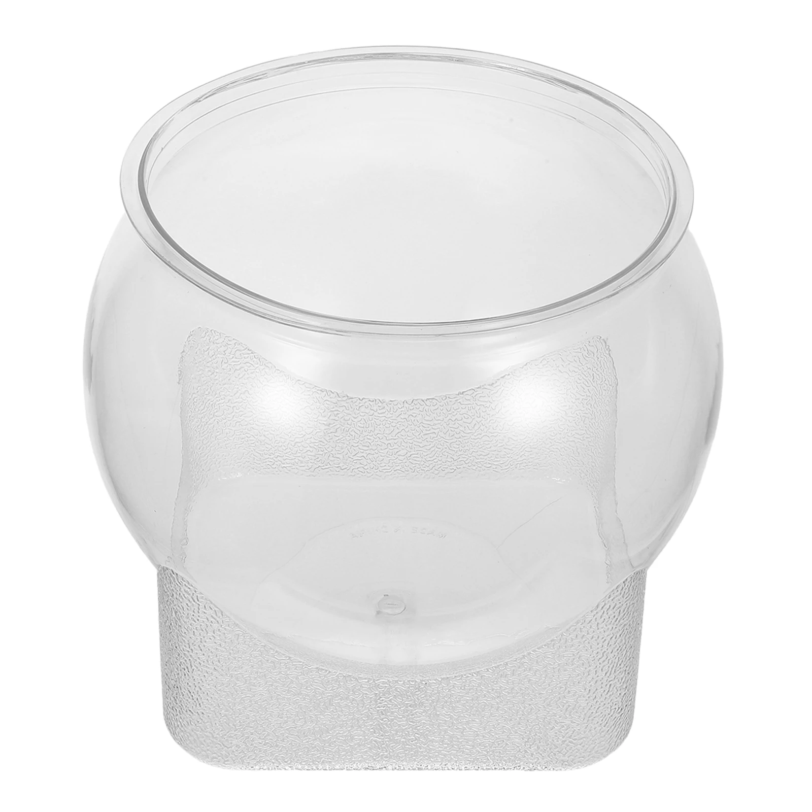 

Desktop Ecological Fish Clear Plastic Transparent Aquarium Mini Desk Bowl Unbreakable Betta Fish Tank Small Tanks Round Goldfish