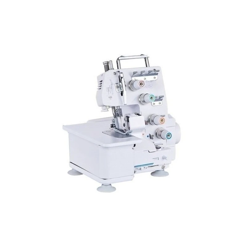 Overlock sewing machine, portable mini edge locking machine, semi-automatic motor-driven single head