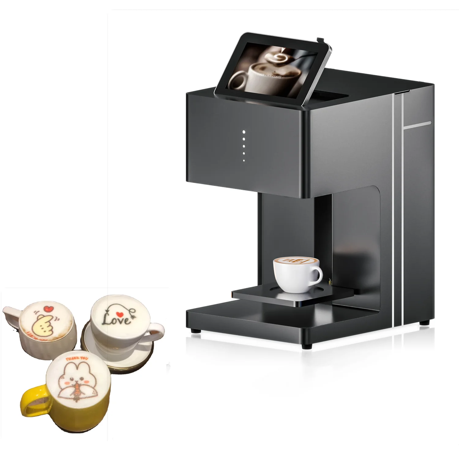 2025 New Arrival Updated Pictures Drawing Edible Ink Coffee Printer For Coffee Bar