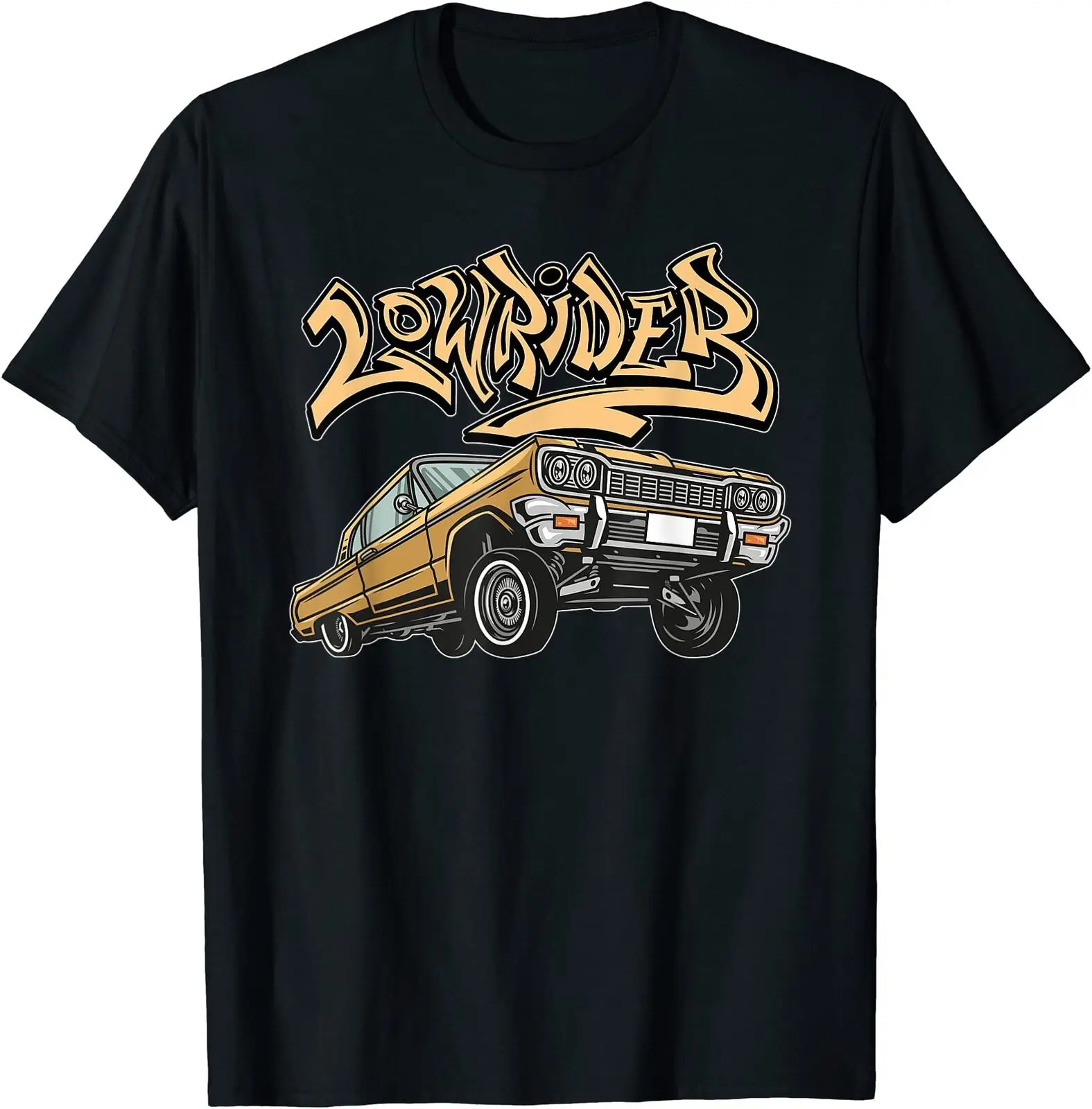 Chicano Cholo Low Rider Car Classic Men'S Vintage Lowrider T Shirt Size S 2Xl