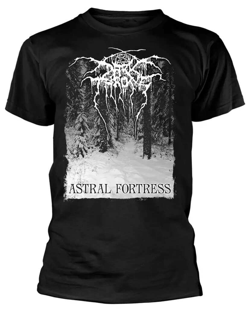 Darkthrone Astral Fortress Forest Black T-Shirt NEW OFFICIAL