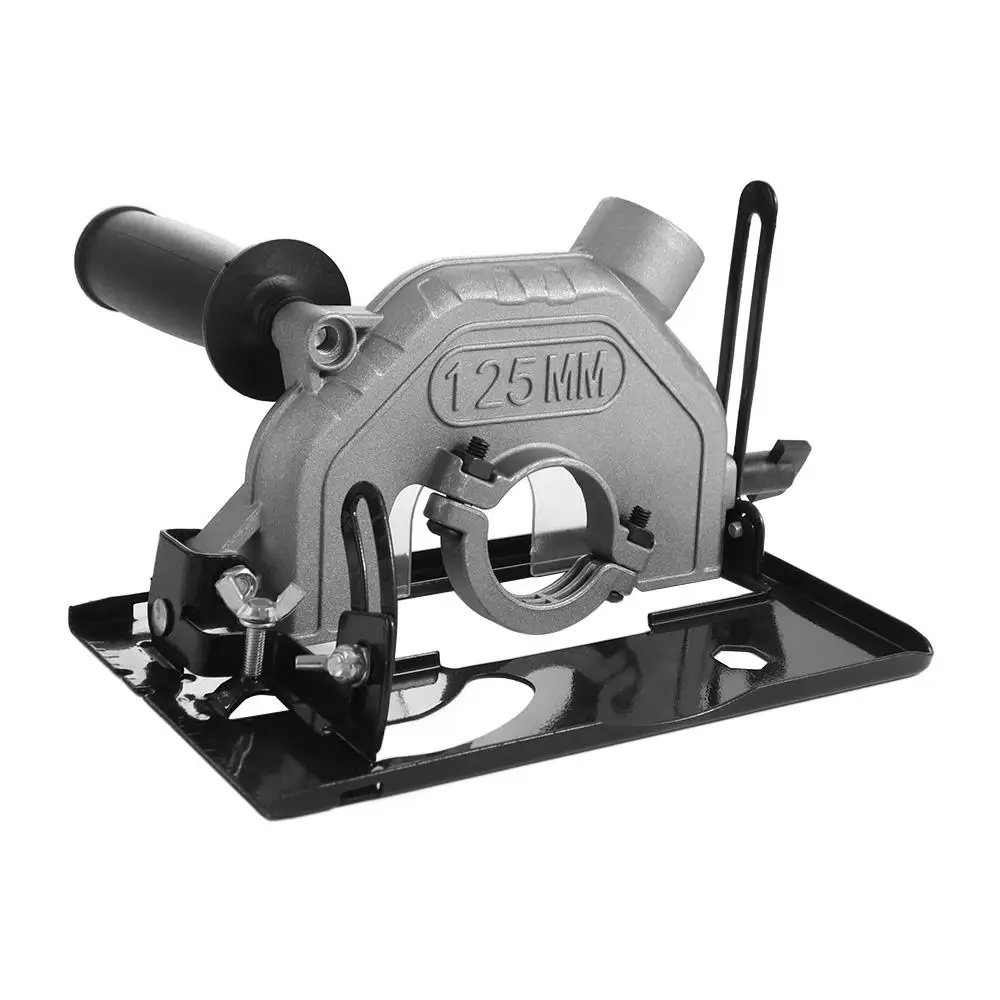 Hand Angle Grinder Converter To Cutter Cutting Manual Cutting Machine Bracket 45°Adjustable Dust Cover