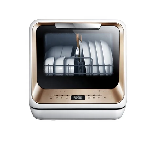 터치 컨트롤 미니 식기세척기, 스마트 식기세척기, LED 조명, LED 디스플레이 