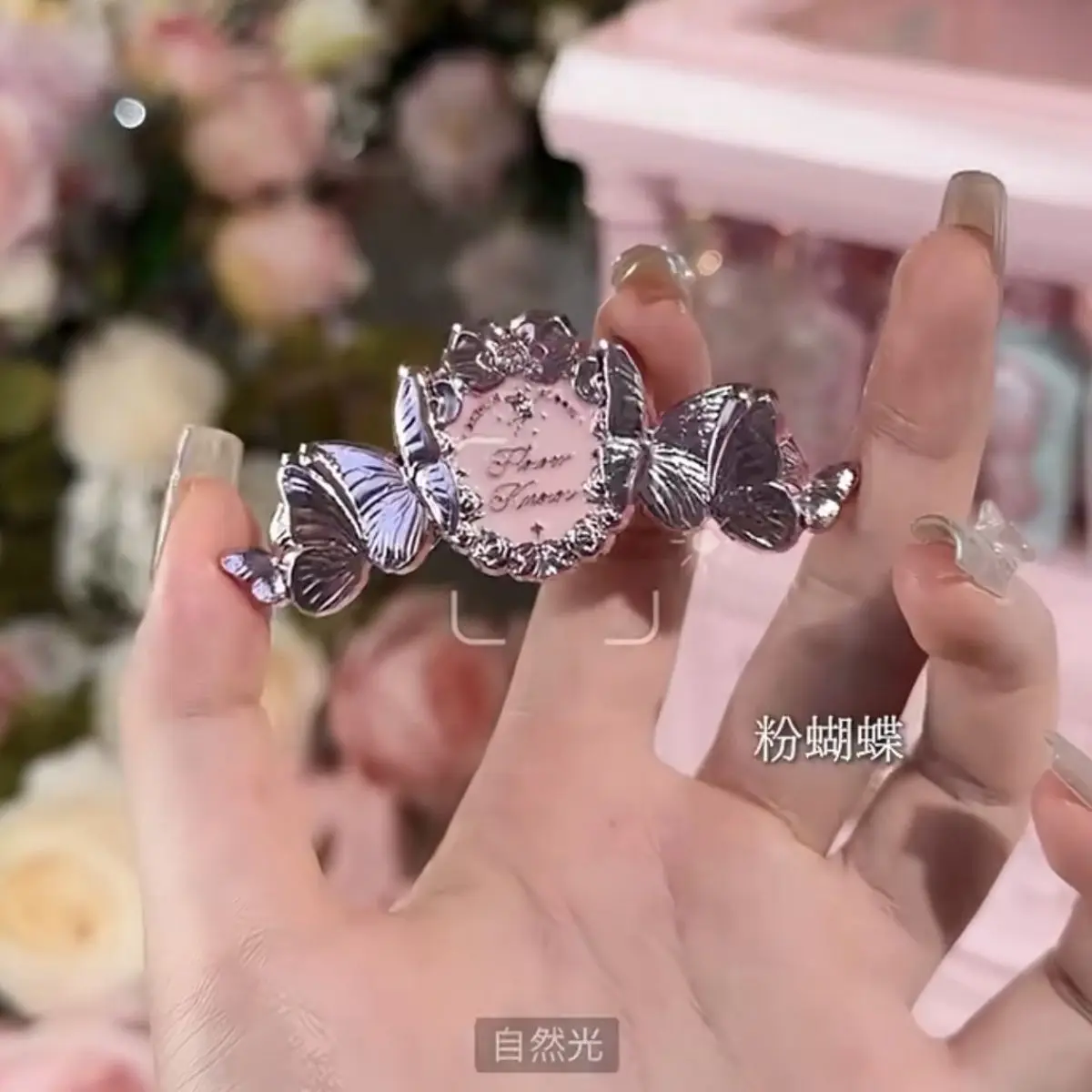 

Flower Knows The Sweetie Bear Collection Hair Clip Bow Shells Pearl Cute Cookies Hair Clips Hair Accessories