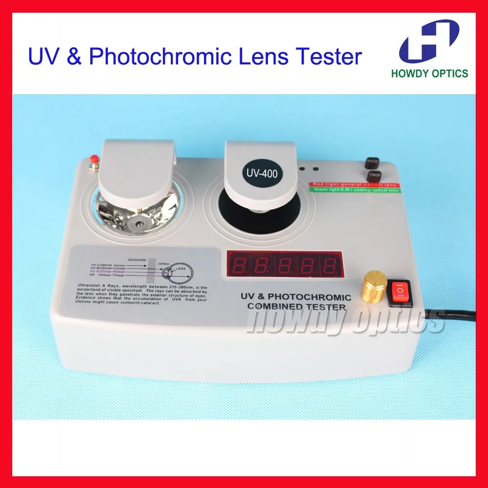 Photochromic Coating UV lens tester detector measurer lens testing machine 3 Function in 1 set