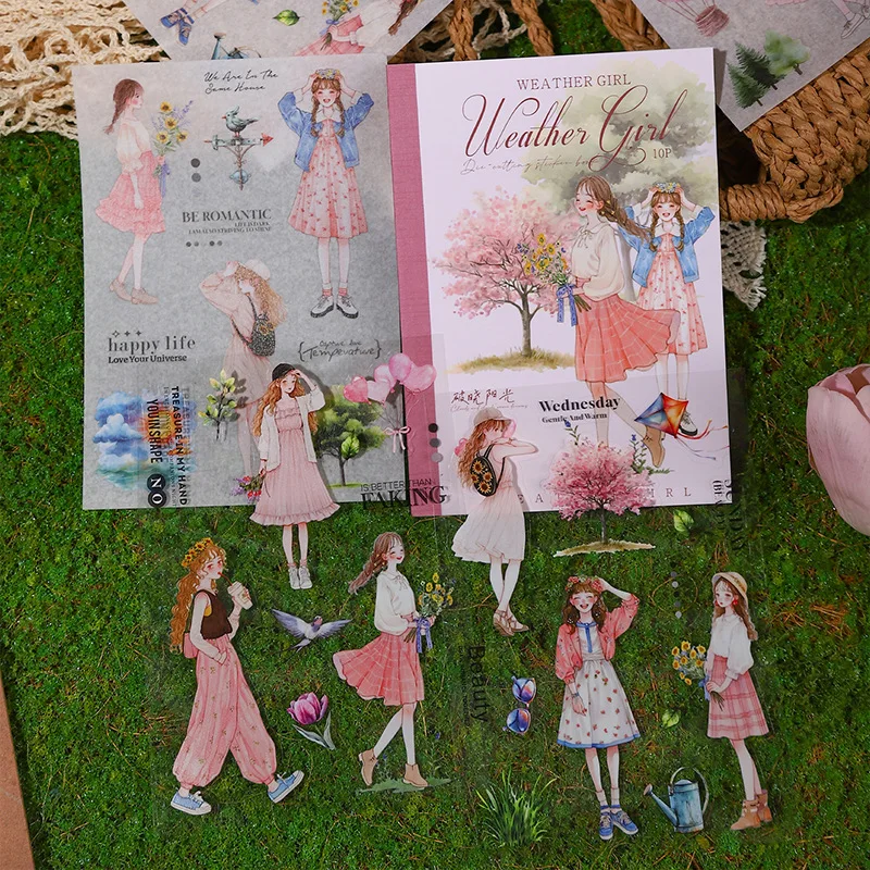 

10 шт. tationery ежедневные наклейки облако дождь плетение снег фон для скрапбукинга декоративные наклейки солнечный свет облако плетение дождя