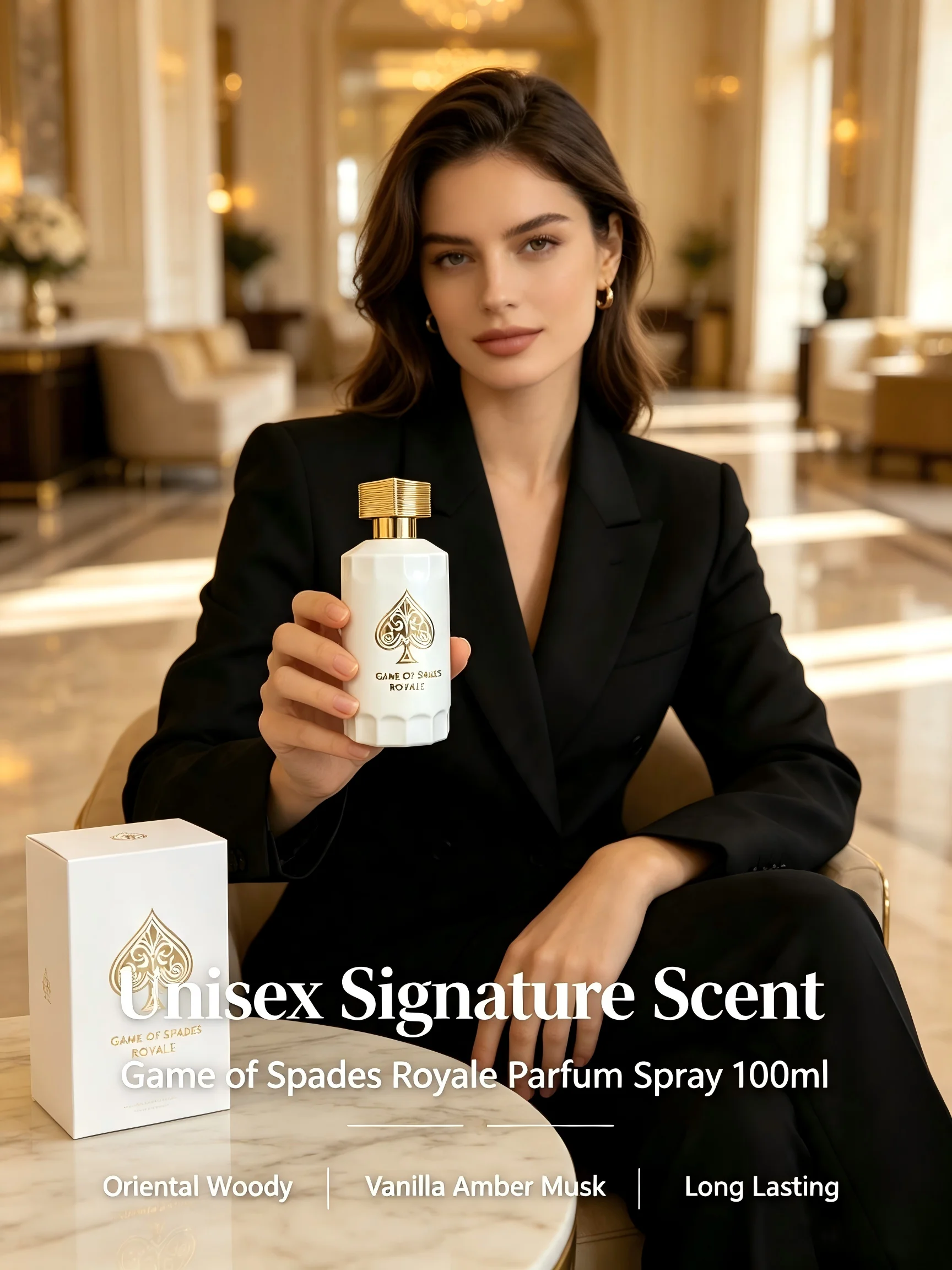 Perfume Fragrance Concentration - Jo Milano Paris Game of Spades