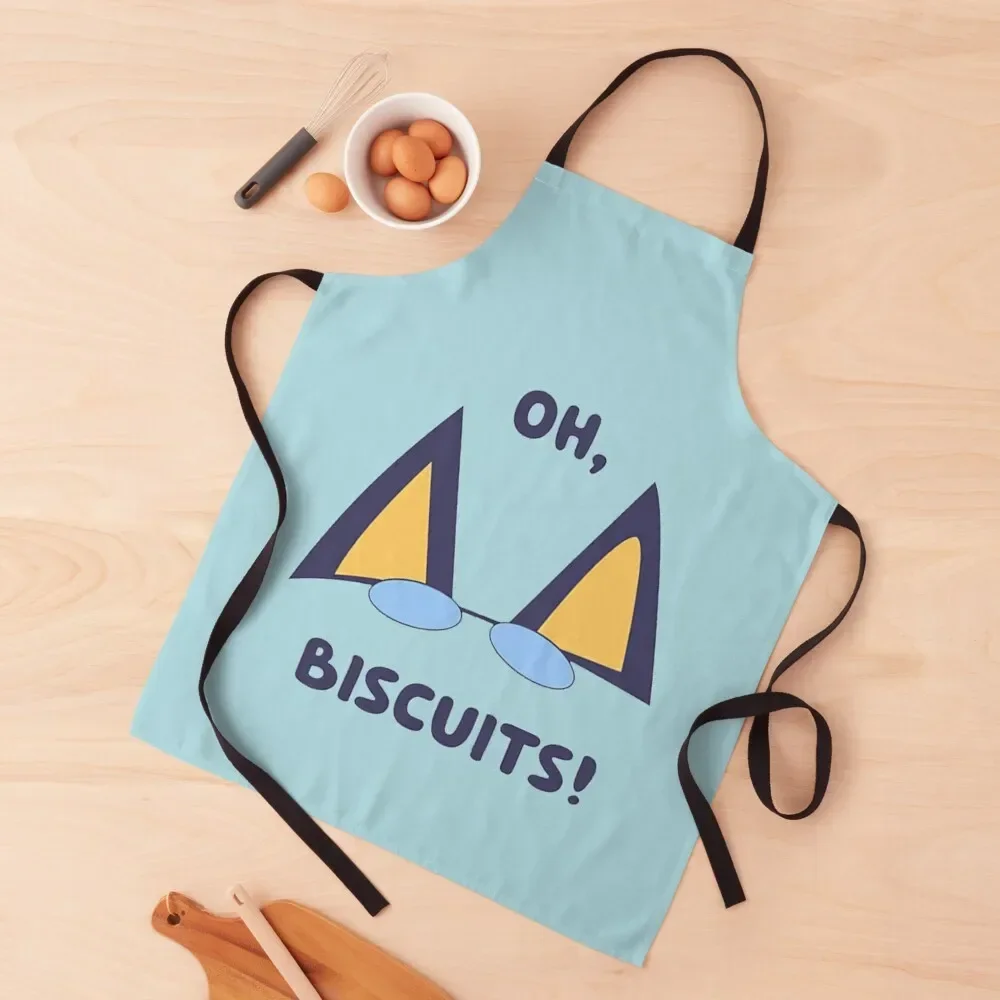 

Biscuits Mum Dad Cartoon Apron carpenter Kitchens Men Apron