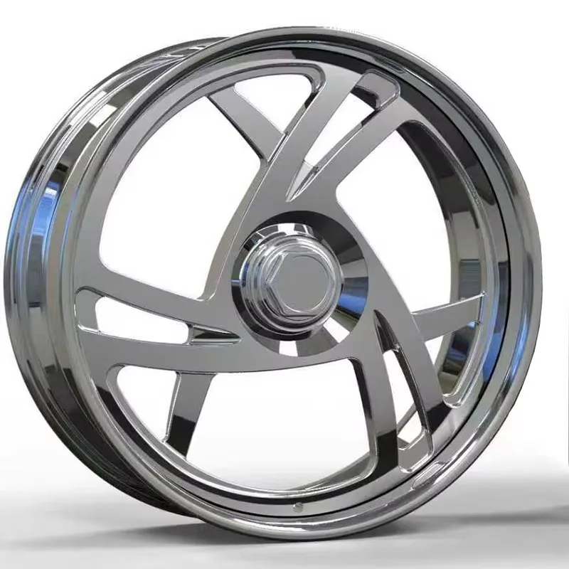 18-24 Inch Fully Polished Forged Alloy Wheels Custom Styling Durable Texture Aftermarket Commercial Auto Rims