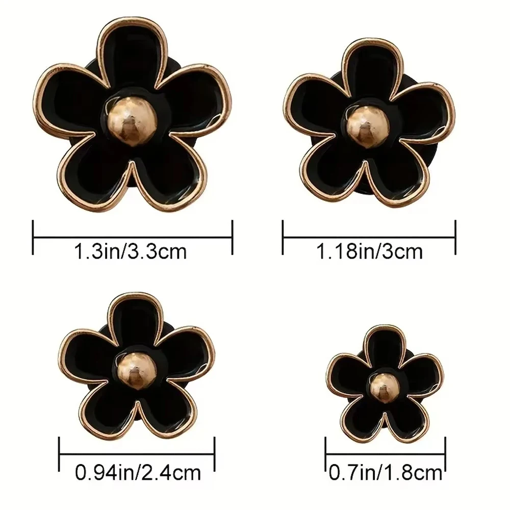 4Pcs/Set Car Outlet Vent Perfume Clips Car Air Freshener Conditioning Aromatherapy Small Daisy Interior Decoration Accessories - Image 6