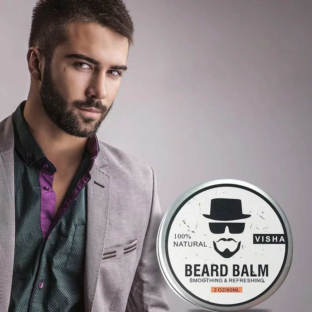 Beard Care Products 100% Natural Beard Cream Nourishing and Smoothing Beard Cream