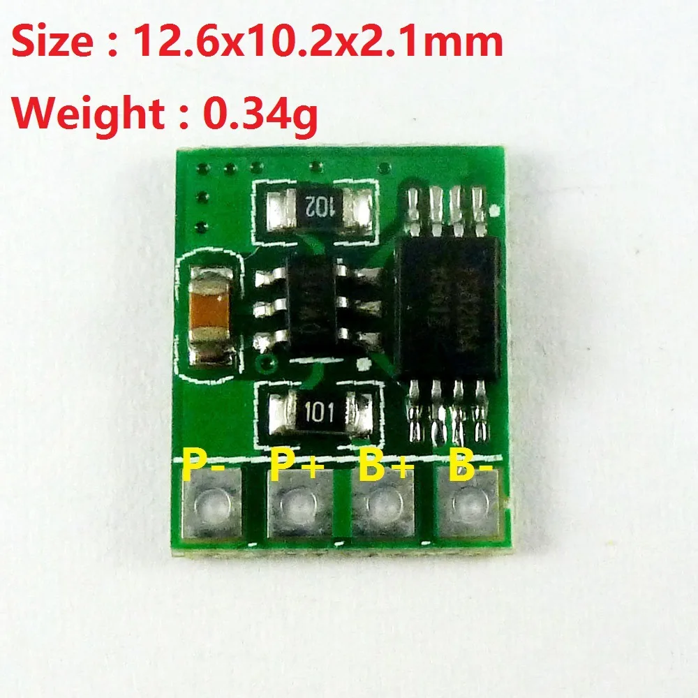 DD04CPMA DC-DC Convertor 3.7V 4.2V 3A Li-ion Lithium Battery Charger Over Charge Discharge Overcurrent Protection Board Module