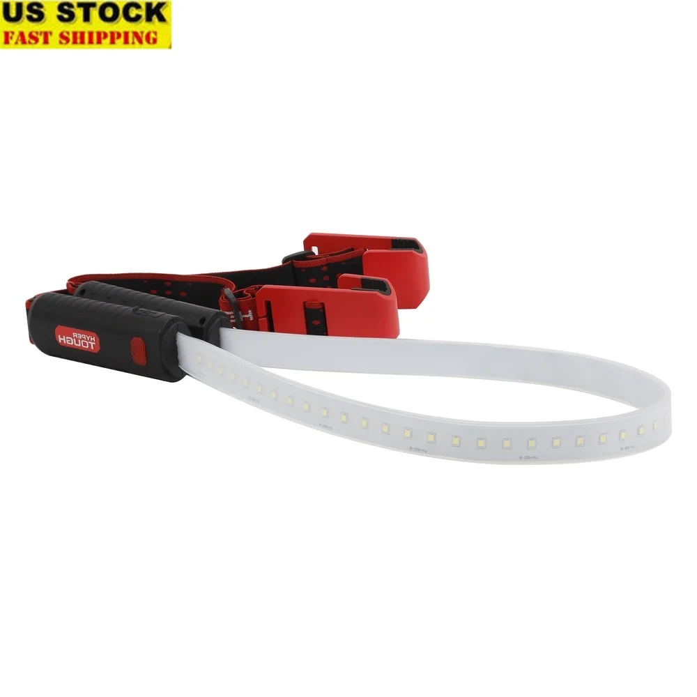 

LED Underhood Work Light 800 Lumens Adjustable Magnetic Hooks USB Rechargeable Lithium-ion Battery Emergency Area Light Roadside