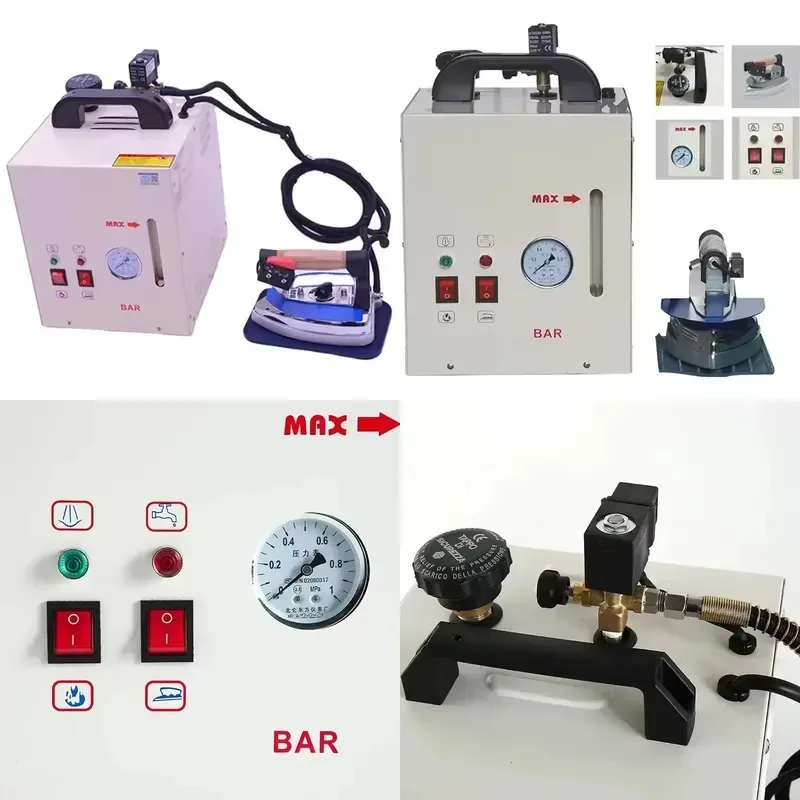 High Speed Portable Vertical Electric 4L Steam Boiler Industrial Ironing Equipment With Clothing Steam Iron