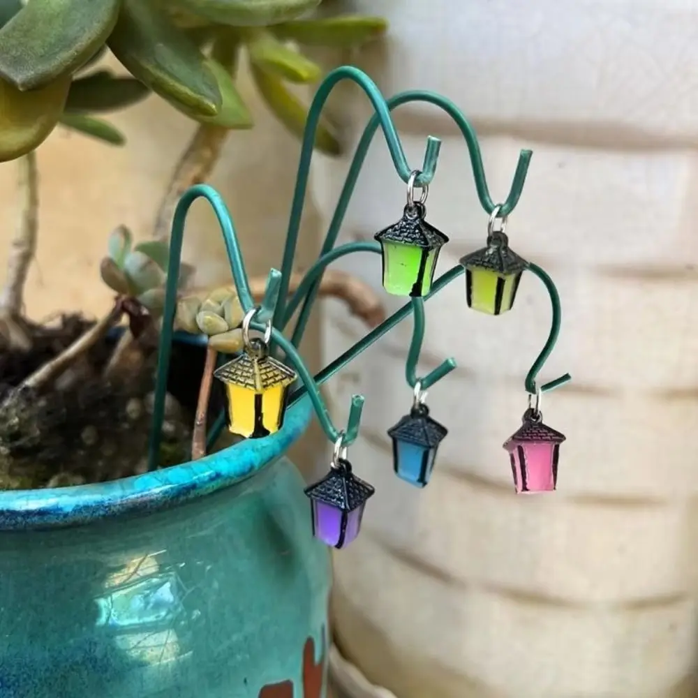 Glow-in-the-Dark Garden Decorative Stakes Miniature Glow Stakes Miniature Stakes Vintage Lantern Decorative Bonsai Decorations
