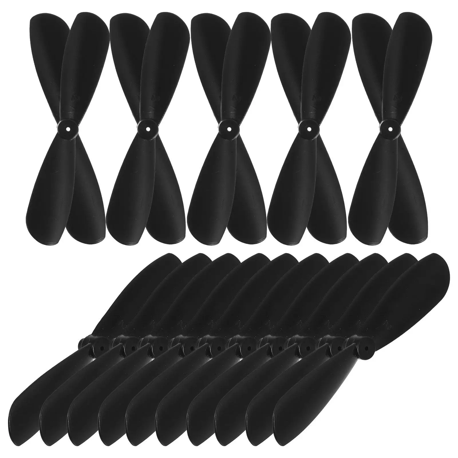 

Aircraft Propeller Rc Plane Diy Airplane Parts 2-Blades Mini Plastic Propeller For Airplane Repairing Kids Glider