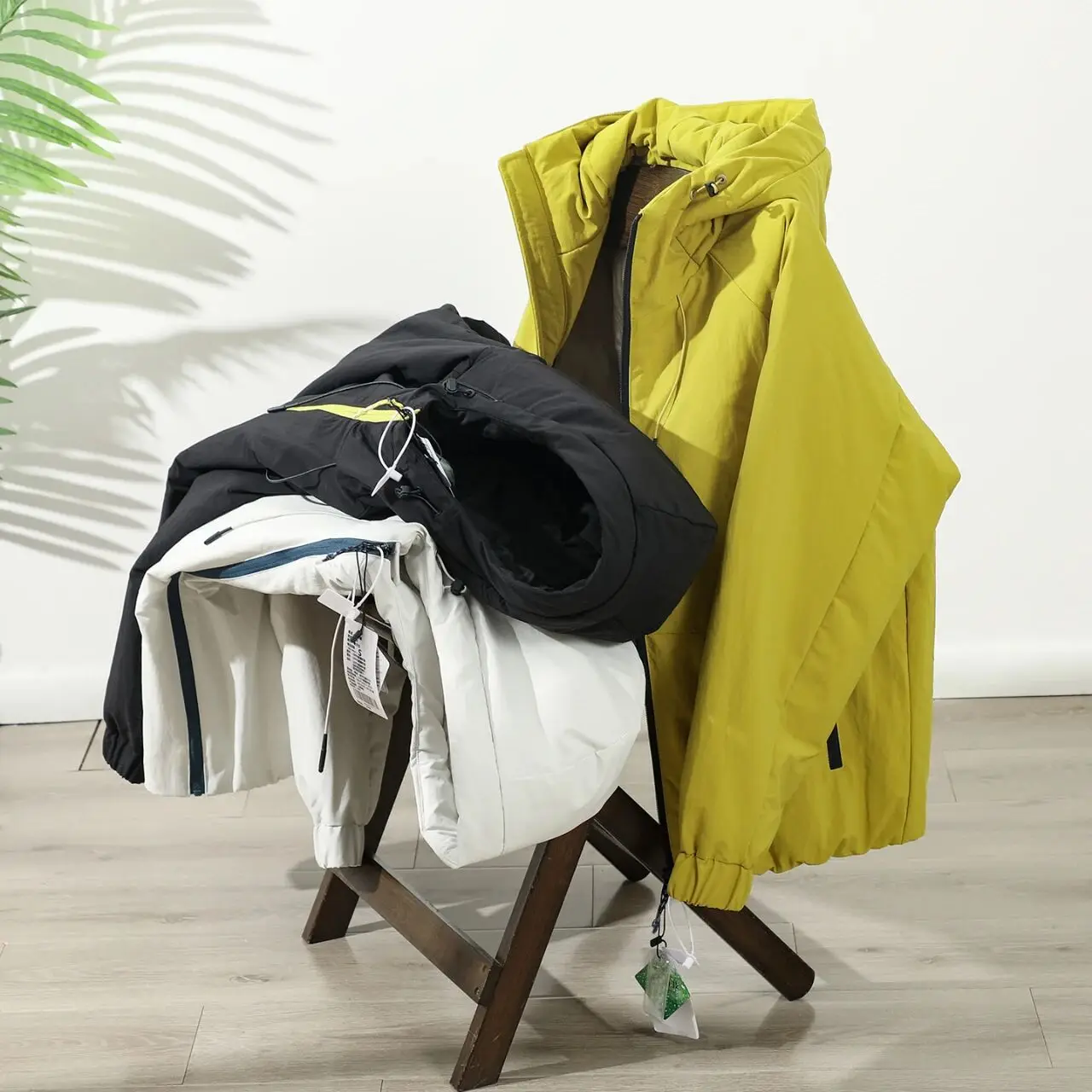 Warmth 90 Du down Hooded Men's Faionable down Jaet Windproof Outdoor Polyester Fiber Regular Fit Thiened Autumn Winte...