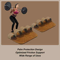 Gloves For Weightlifting Women Protective Workout Gloves Anti-Slip Four-Finger Pull Up Mitts Hand Protective Gear For Kettlebell